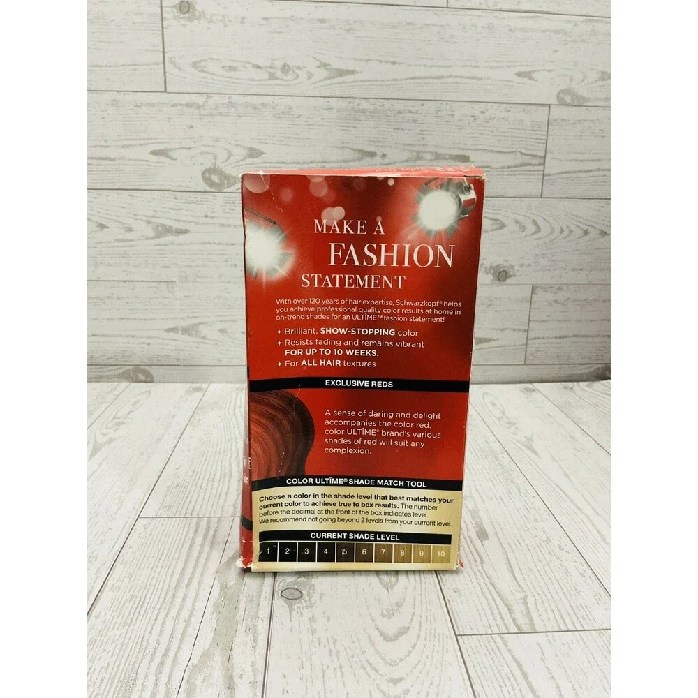 Schwarzkopf Color Ultime Permanent Hair Color 5.22 Ruby Red